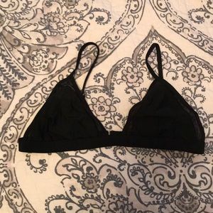 Mesh Outlined Bikini Top